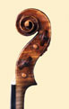 Violin 1999 - Enrico Rocca model - Head side