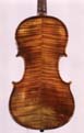 Cesare Candi: violin 1915 - Back