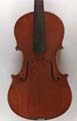 Oreste Candi: violin 1926 - Front